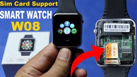 how to install a memory card in a smart watch|smart watch support sim card.